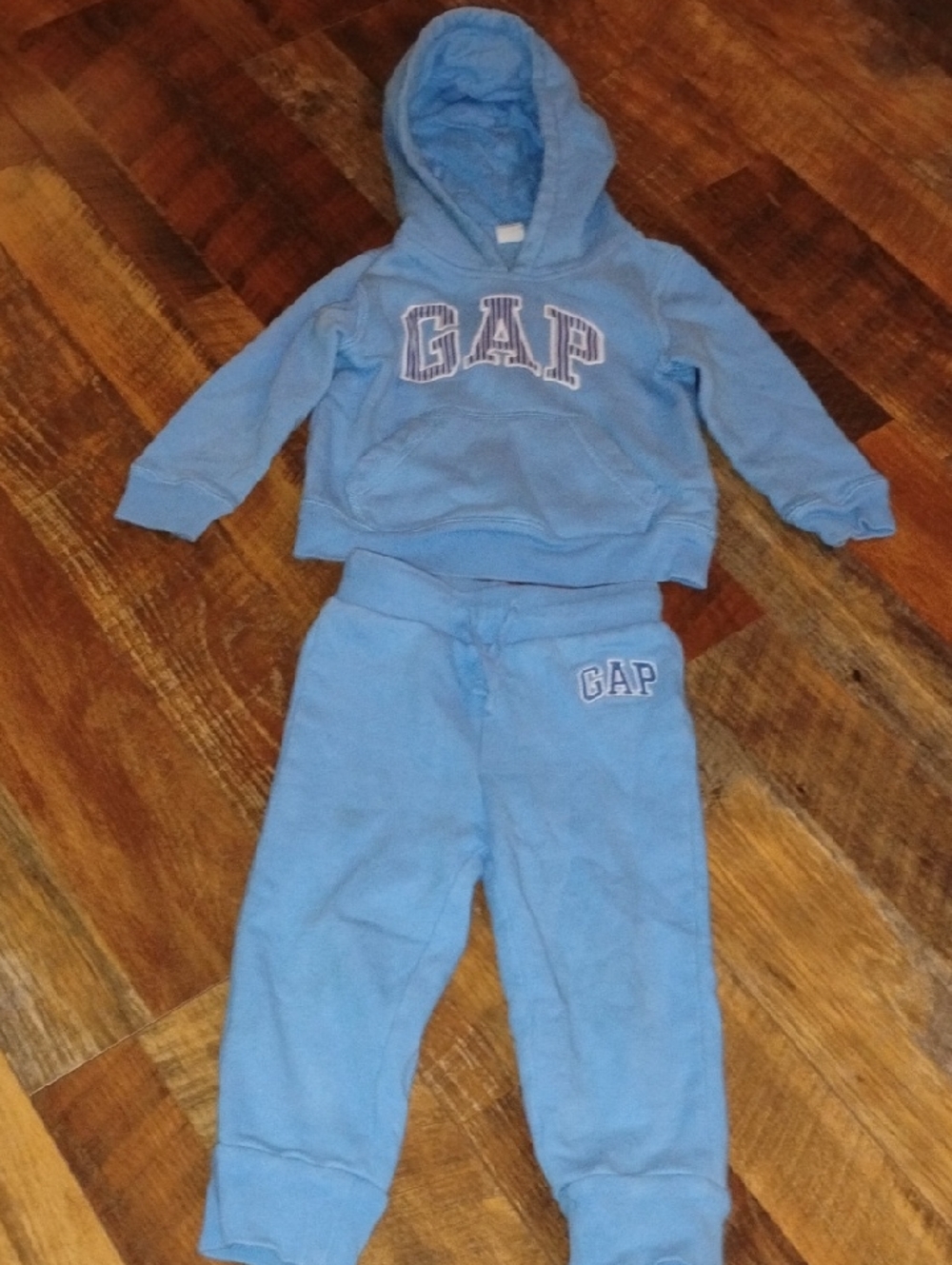 2t GAP Light Blue Kids Hoodie Sweatpant Set